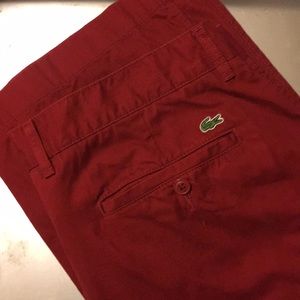 Men's Lacoste's Classic Fit.